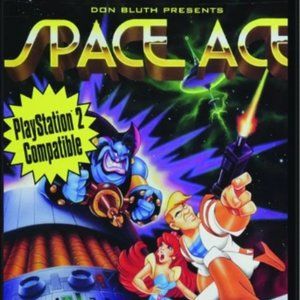 Space Ace DVD Game ~ Dragon's Lair III ~ PlayStation 2 Compatible ~ New/Sealed!